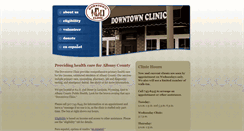 Desktop Screenshot of downtownclinic.org